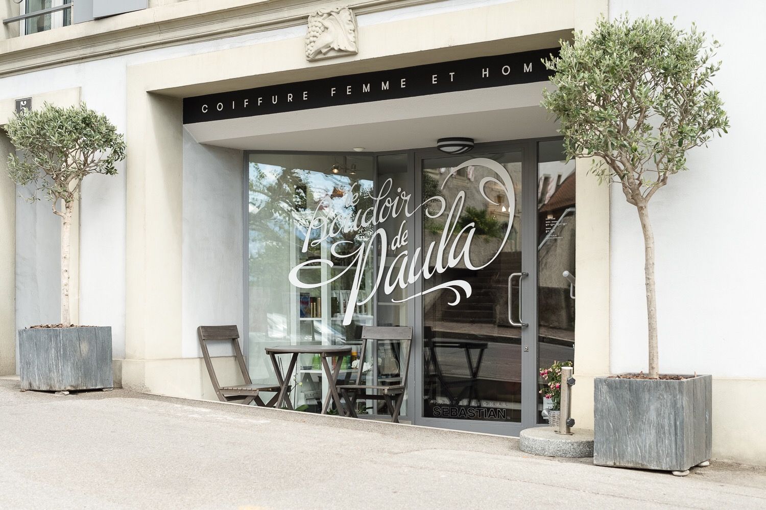 Espace coiffure du salon